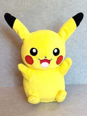 TOMY Pokémon My Friend Pikachu Talking Electronic Plush with Light-Up Cheeks